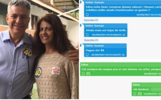 Prefeito investigado em SP pede para mulher parar de comprar roupa de grife após gastar R$ 1,5 mi em única loja
