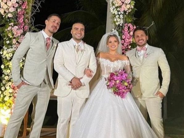 Rey Costa e Clara Teixeira se casam em Maceió e anunciam gravidez