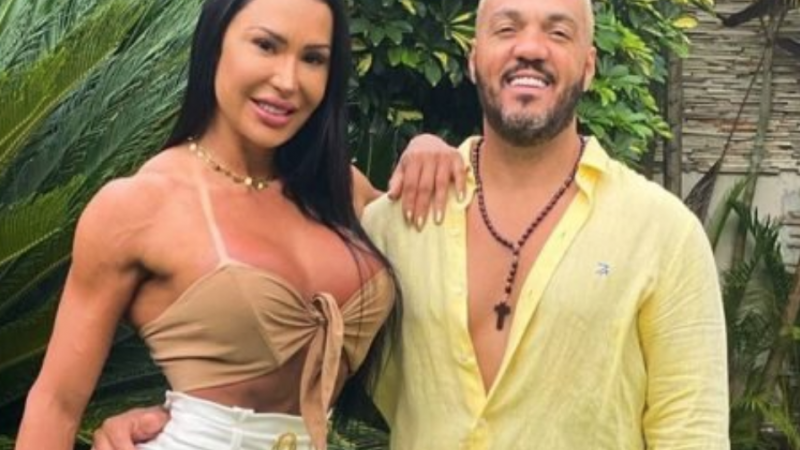 Justiça tenta achar Belo e Gracyanne por dívida em aberto com hospital