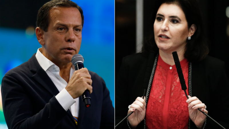 A semana decisiva para o sonho presidencial de Doria e Simone Tebet