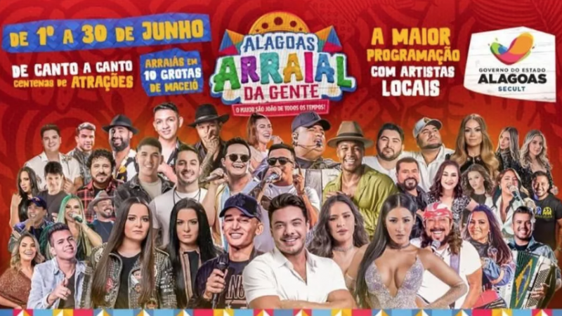 MP-AL fiscaliza gastos públicos com festas juninas do governo do estado e de cidades do interior