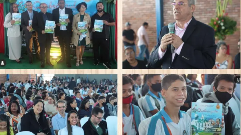 Lançamento de livro destacando histórico do município marca abertura dos 150 anos de Quebrangulo