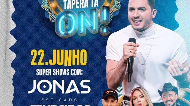 São José da Tapera anuncia grande show junino para a noite desta quarta-feira