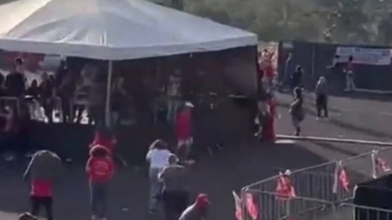 Drone joga fezes e urina no público antes de evento com Lula em Minas