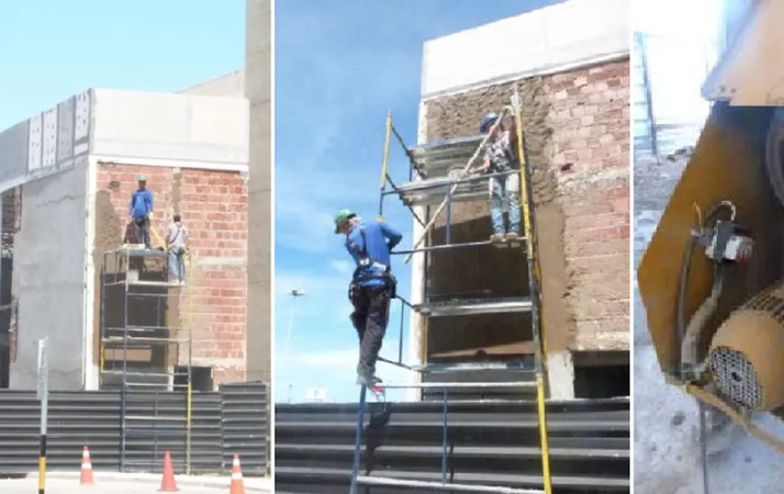 Justiça embarga obras em shopping de Maceió após trabalhador cair de andaime