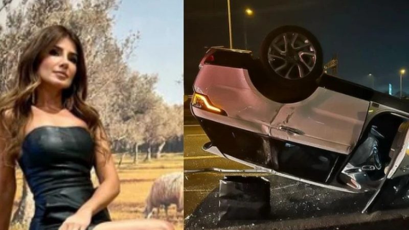 Paula Fernandes sofre grave acidente de carro e veículo fica destruído
