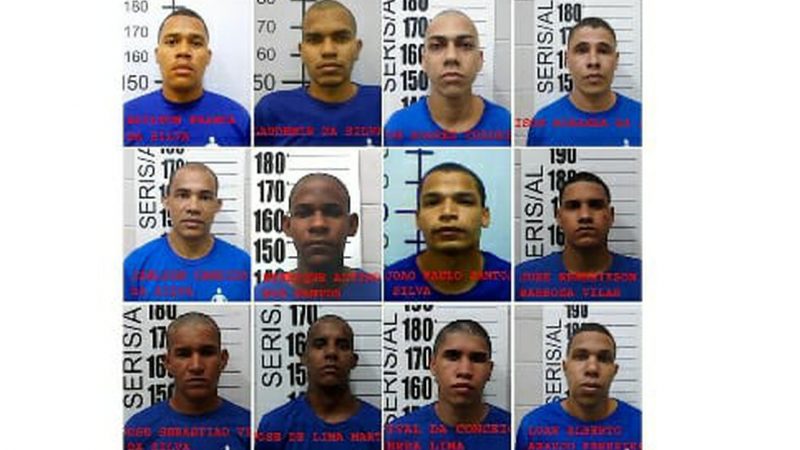 Doze detentos presos por crimes como homicídio fogem do presídio do Agreste; Veja fotos