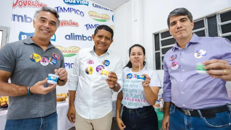 Em Palmeira, Karla Cavalcante reforça compromisso ao defender cadeia do leite