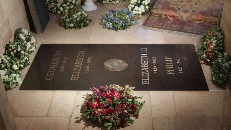 Descansando em paz: veja a primeira foto do túmulo da rainha Elizabeth