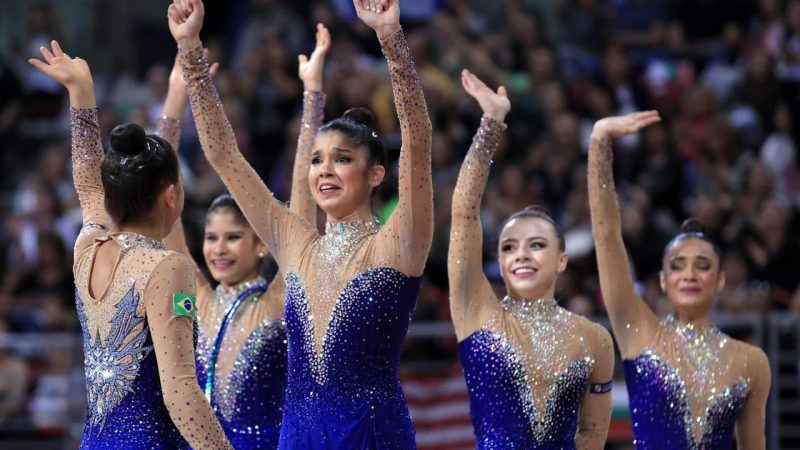 Brasil conquista quarto lugar inédito no Mundial de Ginástica Rítmica