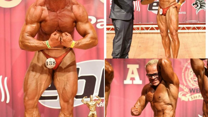 Atleta de Palmeira dos Índios se destaca e vence em diversas categorias no brasileiro de fisiculturismo