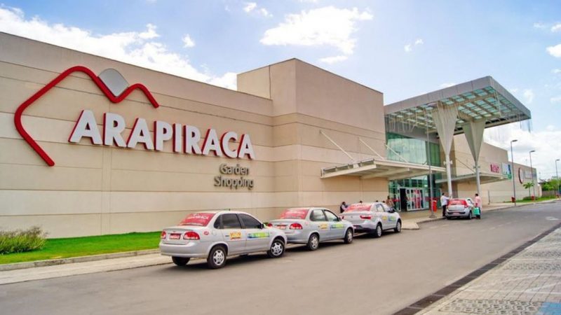 Samba Arapiraca ”desembarca” no estacionamento do Garden Shopping