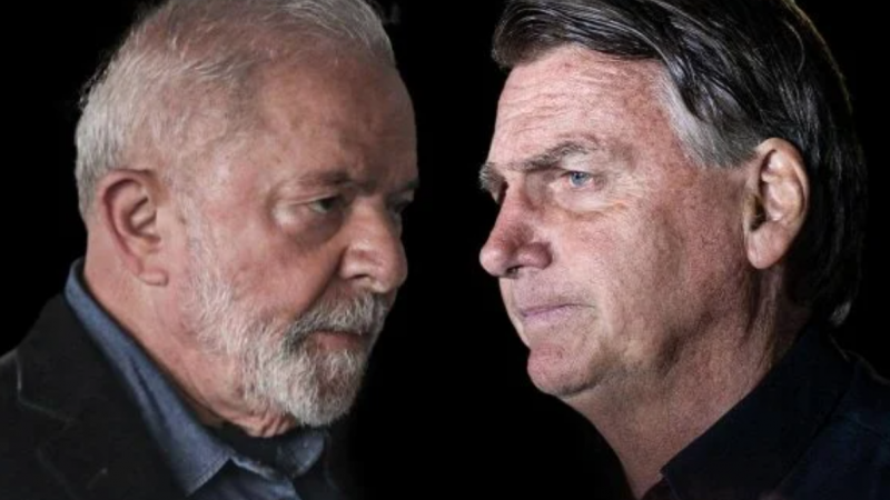 Bolsonaro tem 46% de rejeição, contra 41% de Lula, aponta Ipec