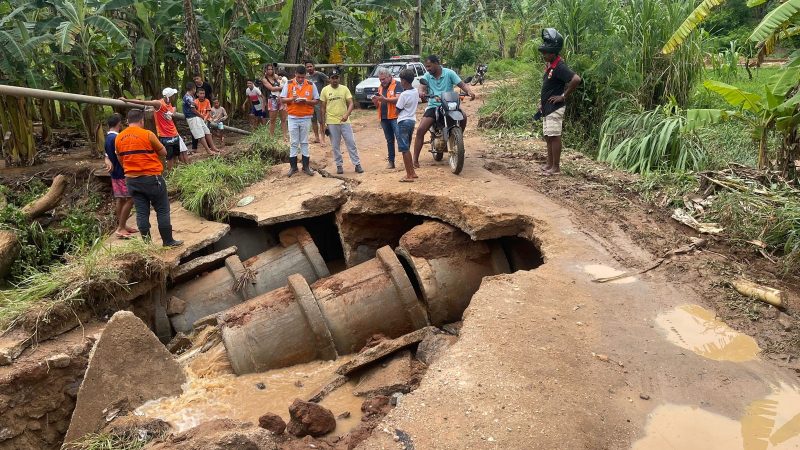 Chuvas podem deixar dezenas de famílias indígenas ilhadas em Palmeira dos Índios
