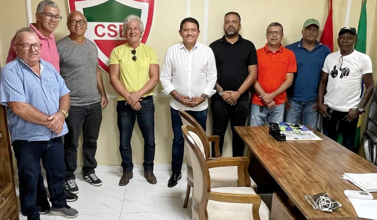 Prefeito se reúne com diretoria do CSE e garante apoio