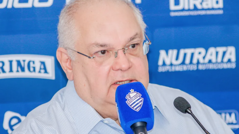 Presidente do CSA, Omar Coêlho afirma que vai entregar o cargo: “Não tem como”