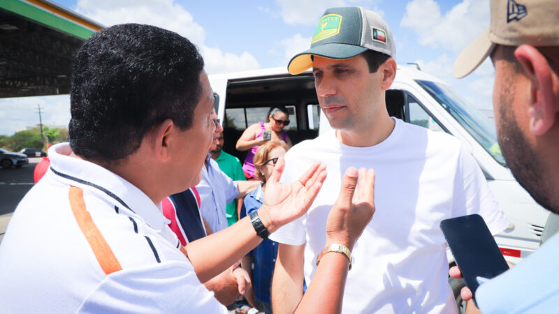 Júlio Cezar cumpre agenda ao lado dos Wanderley’s em Estrela de Alagoas