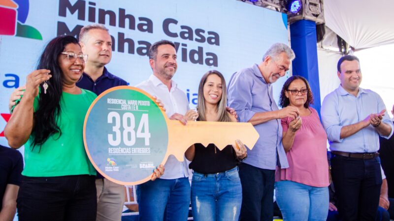 Paulo Dantas, Lula e Renan Filho entregam 384 moradias do programa Minha Casa, Minha Vida
