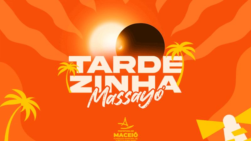 Eclipse: Tardezinha Massayó anima a orla da capital neste sábado (14)