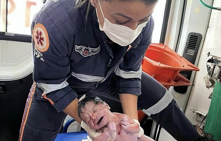 Bebê nasce dentro de ambulância do Samu em Maceió: “Ocorrência mais linda”, diz enfermeira