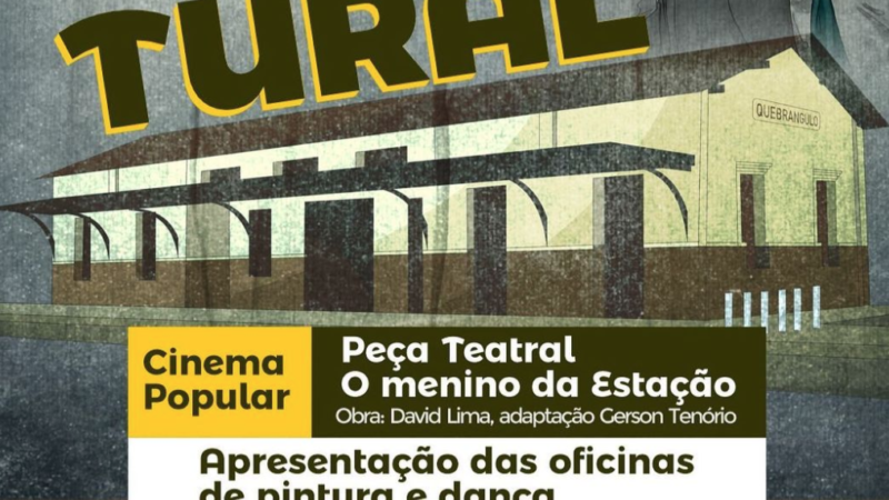 Quebrangulo realiza oficina de pintura e dança no próximo sábado
