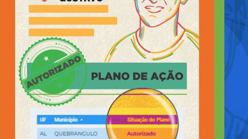 Quebrangulo tem Plano de Ação da Lei Paulo Gustavo aprovado e autorizado pelo Ministério da Cultura