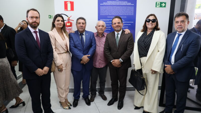 Presidente Marcelo Victor destaca inauguração do novo prédio do MPE em Palmeira dos Índios
