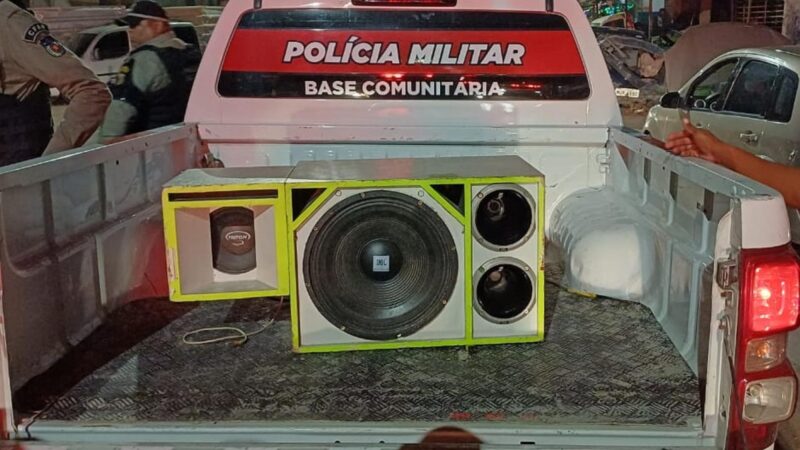 Operação Na Base do Sossego: Fiscalizações durante o feriado de Natal resultam na apreensão de nove equipamentos sonoros em Maceió