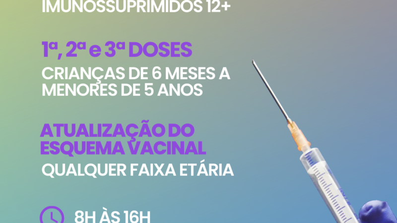 Palmeira retoma medidas de prevenção e intensifica protocolos de vacinação contra a Covid-19