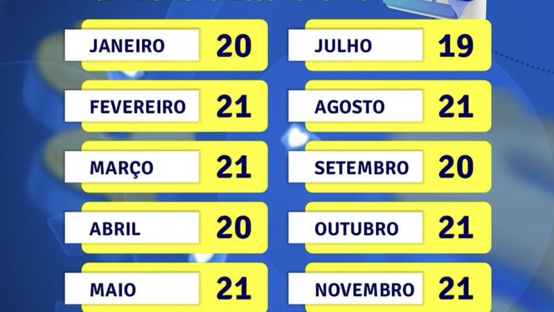 Prefeitura anuncia calendário de pagamento 2024 dos servidores