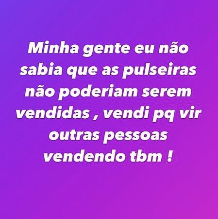 “Acabei me lascando”, diz influencer que vendeu de forma ilegal pulseiras do camarote do Verão Massayó