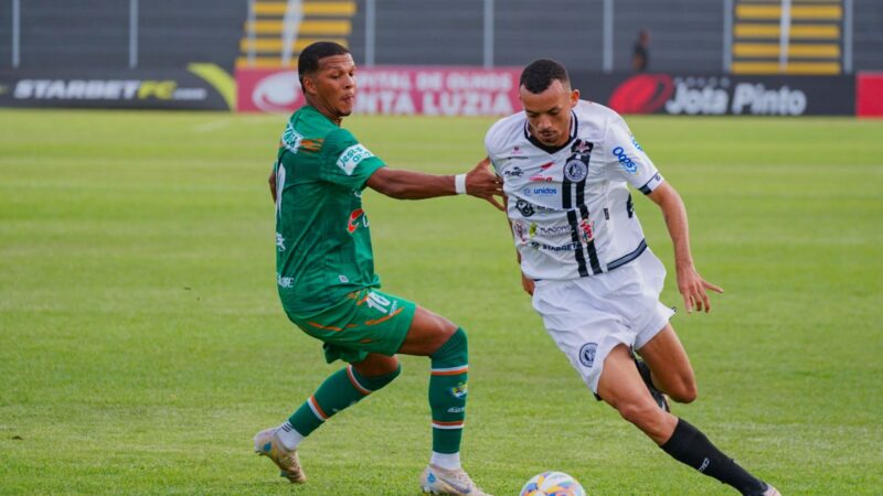 ASA e Coruripe ficam no empate de 1×1 em Arapiraca