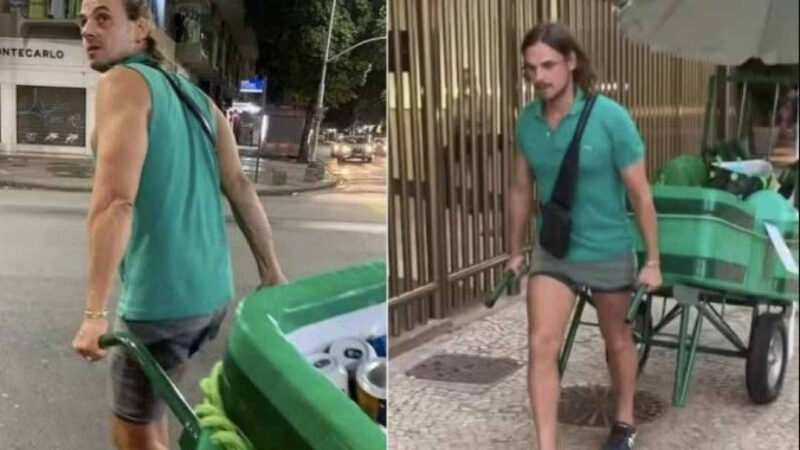 Ex-ator de ‘Malhação’ que virou ambulante recebe apoio de colegas famosos
