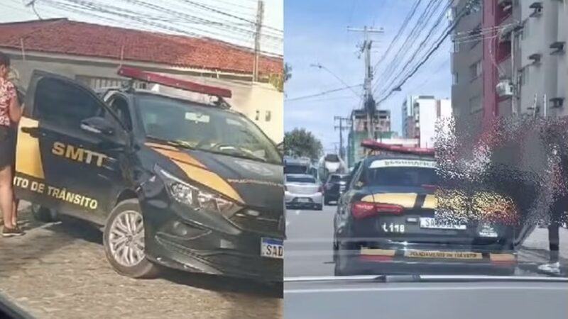 Agentes públicos são flagrados dando caronas em carros oficiais em Maceió