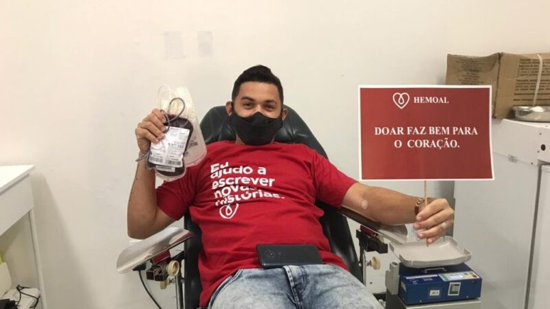 Hemoal faz coletas de sangue em Arapiraca e Penedo neste sábado