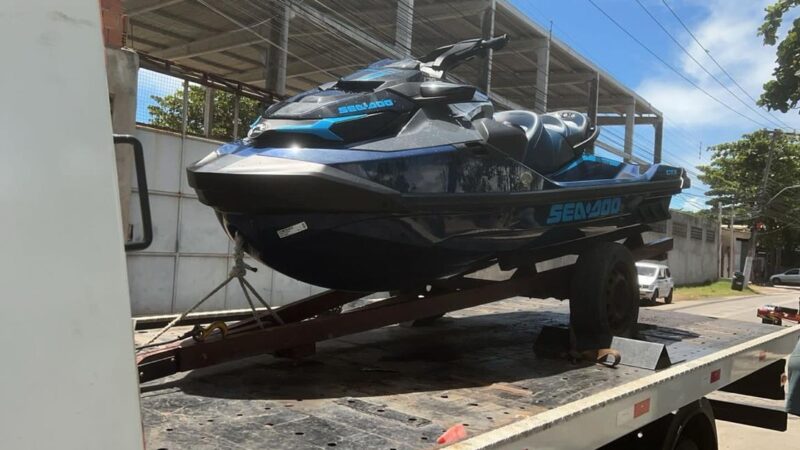 Carros de luxo e jetski em Alagoas: veja balanço da Operação Hades