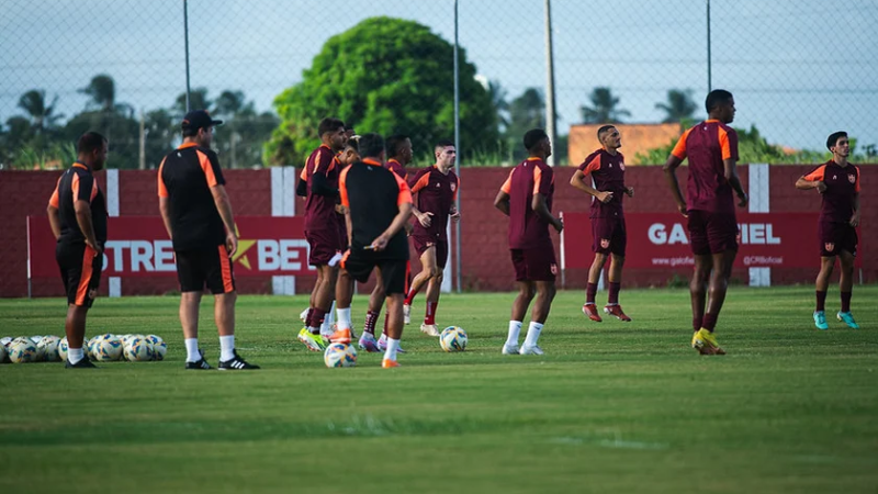 CRB encerra preparativos para confronto inaugural da final do Campeonato Alagoano