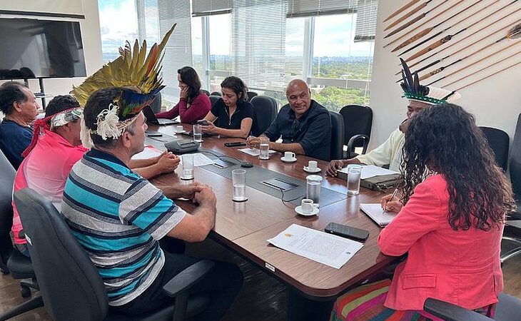 Funai recebe lideranças indígenas de Alagoas para discutir demarcação de territórios