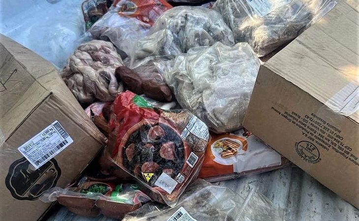 Apreensão de 220 kg de alimentos em fiscalização no Jacintinho