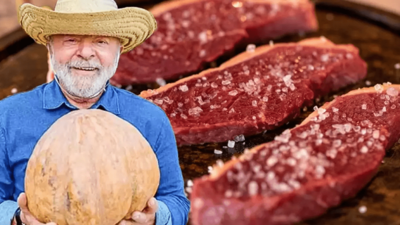 Lula descarta proposta de vale-carne: “Uma bobagem”