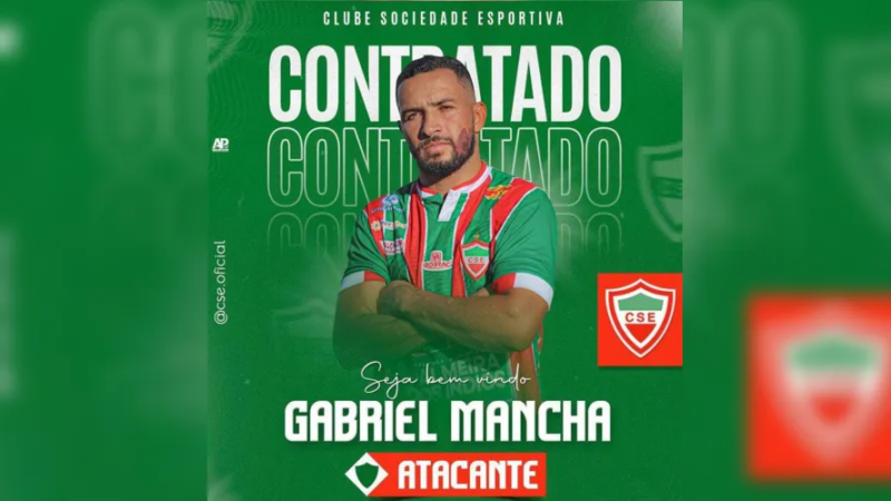 Gabriel Mancha é o novo reforço do CSE para a Série D