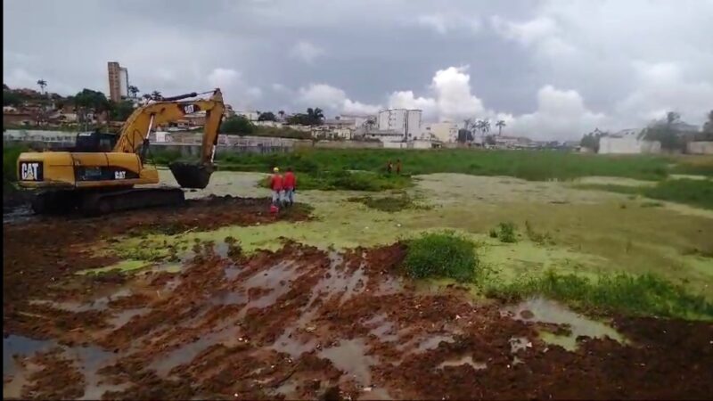 Obras de revitalização no Lago do Goiti alcançam nova etapa