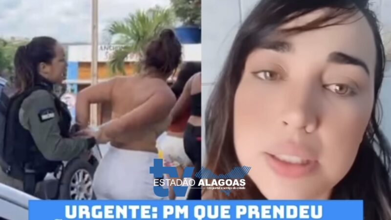 Policial que agrediu mãe que espancou filha se pronuncia