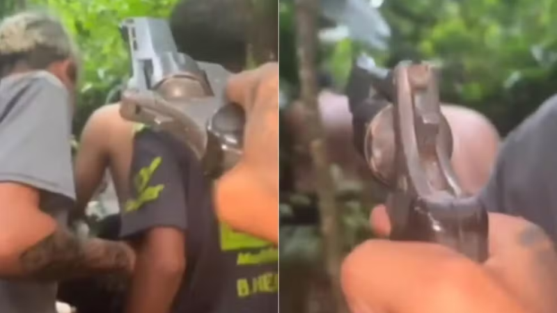 Adolescentes sequestram quatro turistas