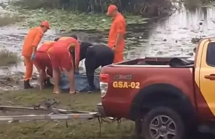 Bombeiros localizam corpo de homem em lago de Arapiraca