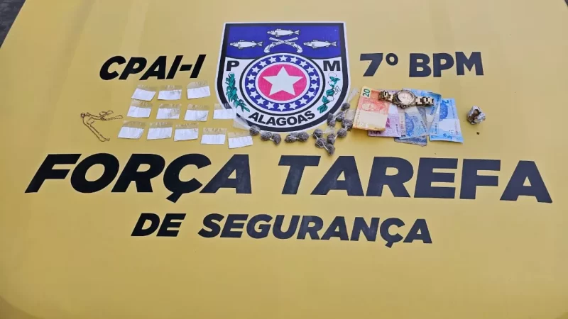 Acusado de tráfico é preso em ação integrada no sertão