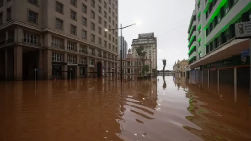 Chuvas voltam no RS e nível do Guaíba sobe 14 cm em 5 horas