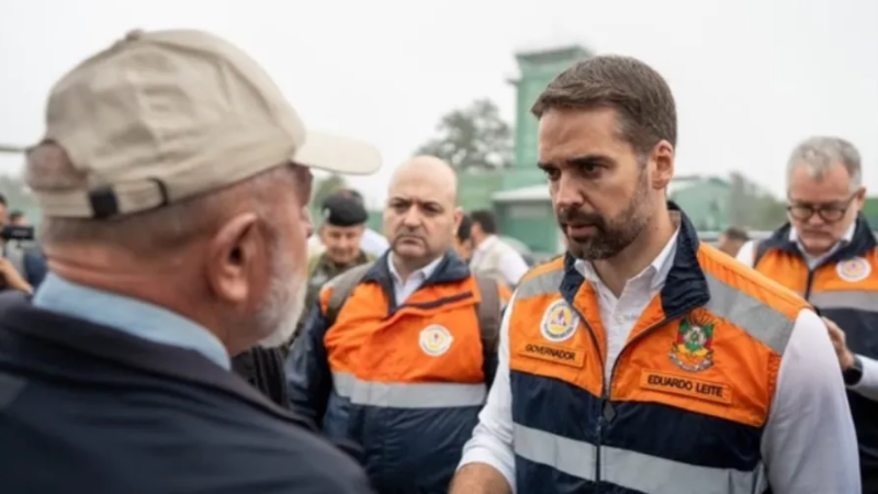 Em meio a chuvas no RS, filho de Lula dispara contra Eduardo Leite