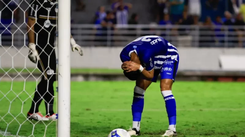 O Azulão busca sua primeira vitória hoje, no Campeonato Brasileiro da Série C