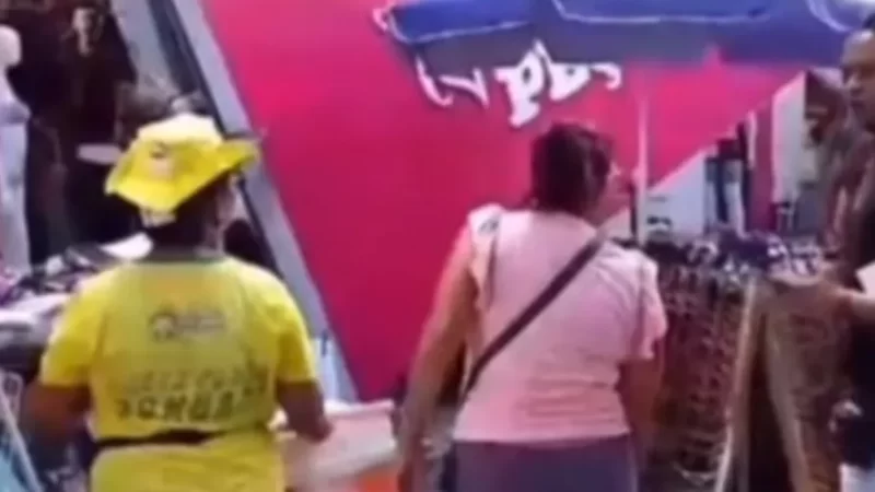 Marquise desaba no Centro e fere idoso de 68 anos